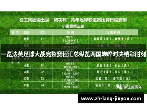 一览法英足球大战完整赛程汇总纵览两国巅峰对决精彩时刻